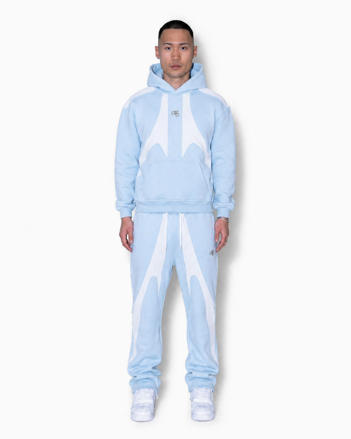 HOODIE BABY BLAU