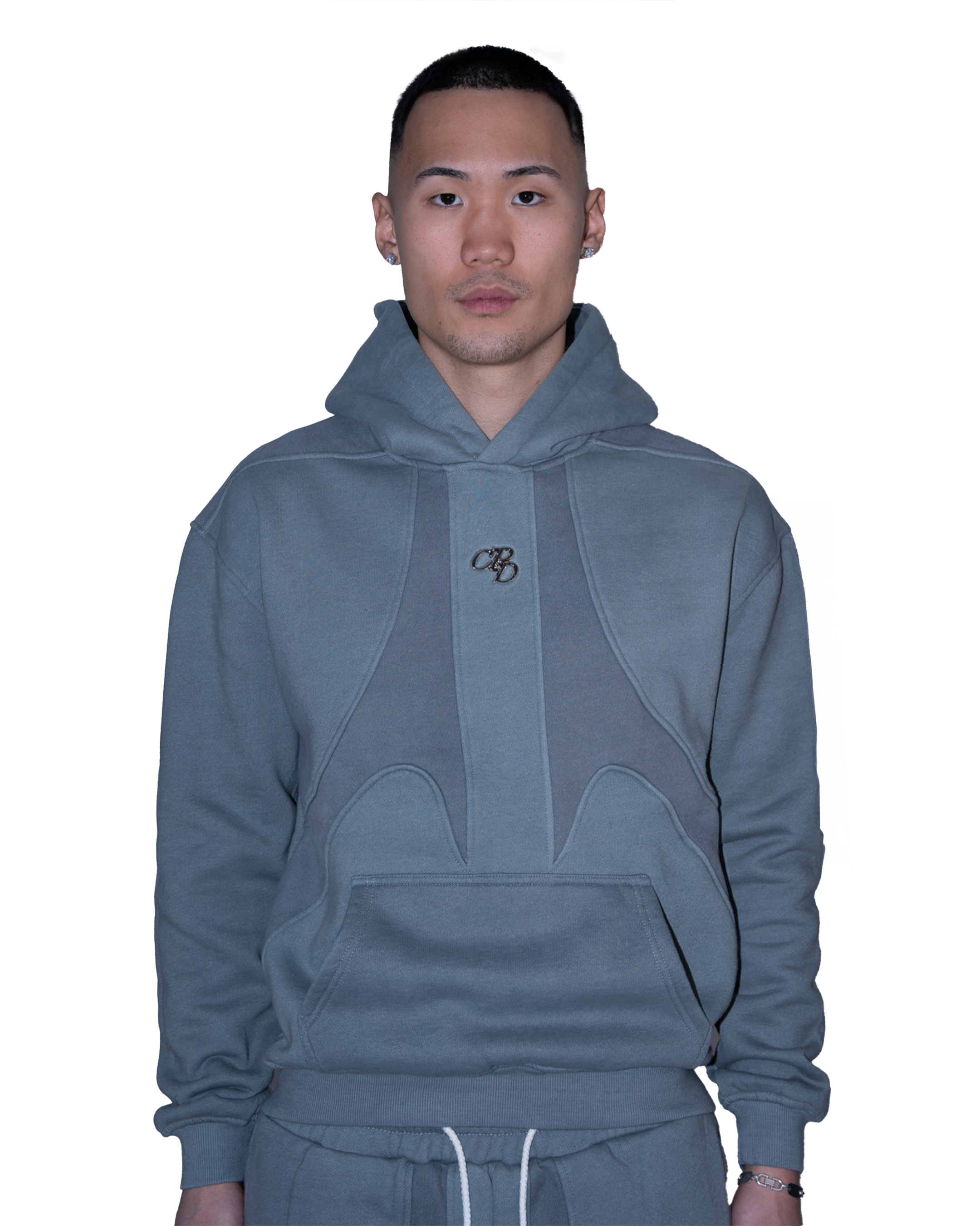 HOODIE GRAU