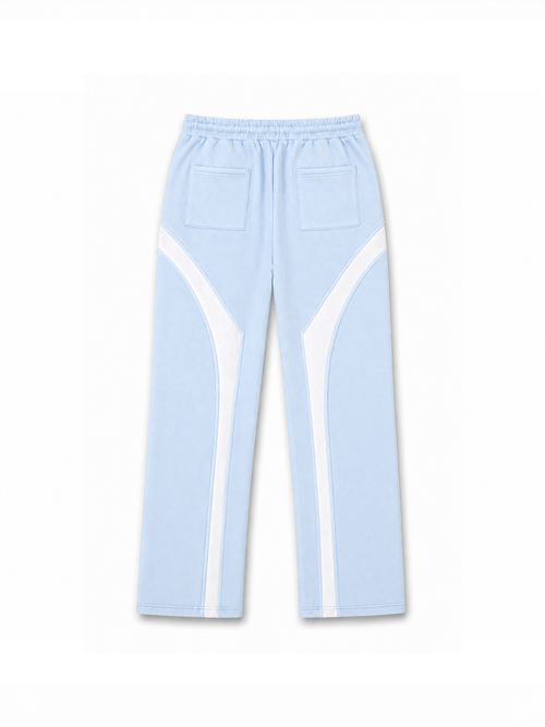 OPEN LEG JOGGER BABY BLAU