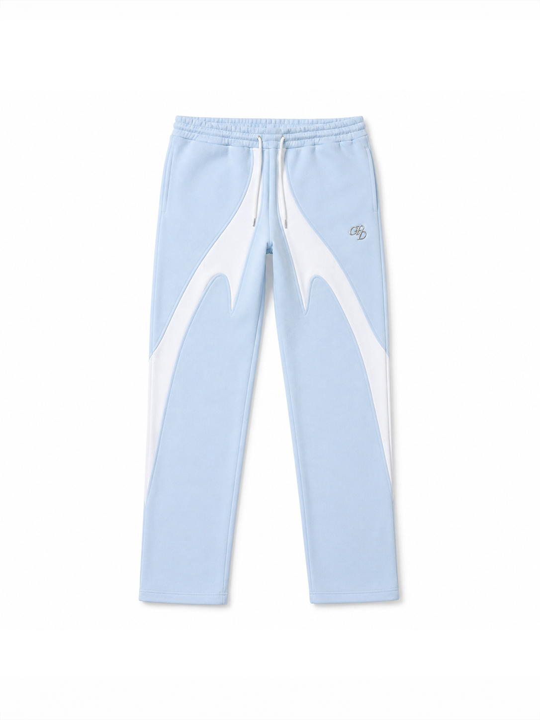 OPEN LEG JOGGER BABY BLAU