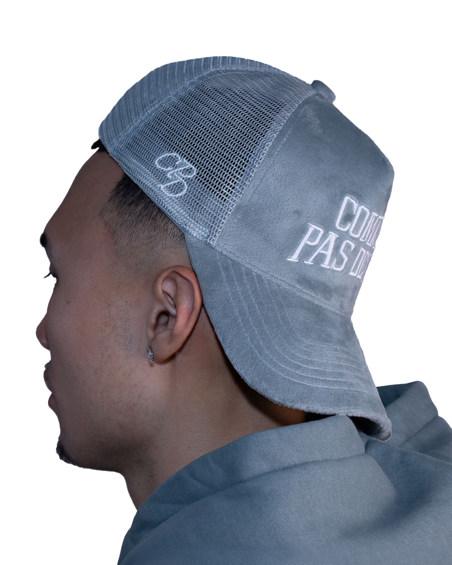 VELOUR TRUCKER-CAP