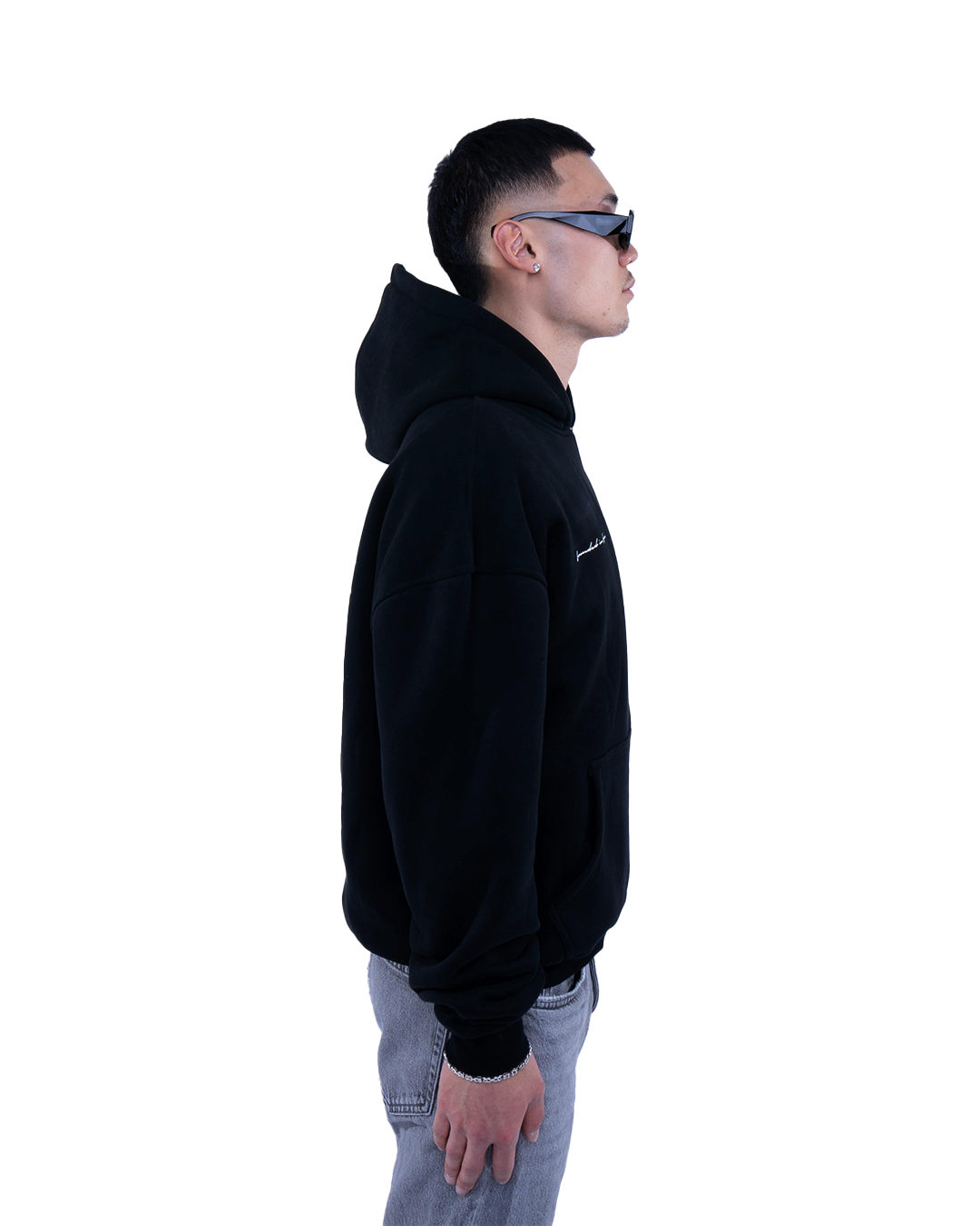 ZIP-HOODIE SCHWARZ
