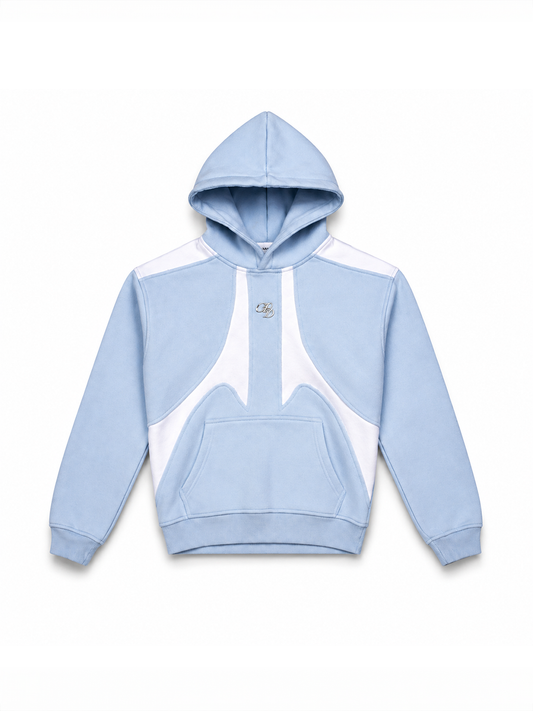HOODIE BABY BLAU